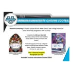 2023 Bowman Chrome University Football Breaker’s Delight Box - Image 2