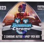 2023 Bowman Chrome University Football Breaker’s Delight Box