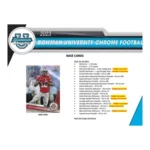 2023 Bowman Chrome University Football Breaker’s Delight Box - Image 3