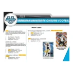 2023 Bowman Chrome University Football Breaker’s Delight Box - Image 4